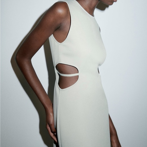 NWT Zara Cut Out Dress - Picture 2 of 6